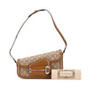 Gucci GG Canvas Asymmetric Horsebit 1955 Shoulder Bag Secondhand
