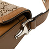 Gucci GG Canvas Asymmetric Horsebit 1955 Shoulder Bag Secondhand