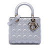 Dior Medium Pearlescent Lambskin Cannage Lady Dior Secondhand