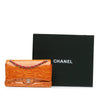 Chanel Jumbo Classic Patent Stiped Double Flap Secondhand