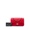 Chanel Mini Rectangular Classic Lambskin Single Flap Secondhand