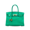 Hermès Clemence Birkin Retourne 30 Secondhand