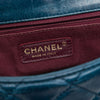 Chanel Medium Glazed Calfskin Castle Rock Top Handle Flap Secondhand