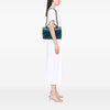 Chanel Medium Glazed Calfskin Castle Rock Top Handle Flap Secondhand