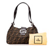 Fendi Zucca Canvas Shoulder Bag Secondhand
