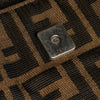 Fendi Zucca Canvas Shoulder Bag Secondhand