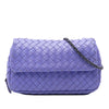 Secondhand Bottega Veneta Mini Nappa Intrecciato Expandable Chain Flap Crossbody