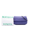 Secondhand Bottega Veneta Mini Nappa Intrecciato Expandable Chain Flap Crossbody