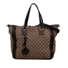 Gucci GG Canvas Charm Satchel Secondhand
