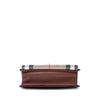 Burberry Small Leather and House Check Canvas Derby Macken Crossbody Secondhand