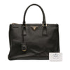 Prada Medium Saffiano Lux Galleria Double Zip Satchel Secondhand