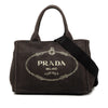 Prada Small Canvas Canapa Logo Tote Secondhand