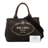 Prada Small Canvas Canapa Logo Tote Secondhand