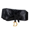 Dior Crinkled Lambskin Saddle Belt Bag Secondhand