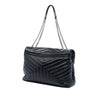 Saint Laurent Large Matelasse Calfskin Monogram LouLou Shoulder Bag Secondhand