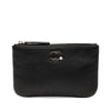 Chanel CC Grained Calfskin Zip Pouch Secondhand