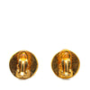 Secondhand Chanel Gold Plated CC Clip On Earrings