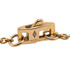 Secondhand Louis Vuitton 18K Yellow Gold and Mother of Pearl Monogram Color Blossom Sun Necklace