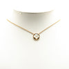 Secondhand Louis Vuitton 18K Yellow Gold and Mother of Pearl Monogram Color Blossom Sun Necklace