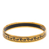 Hermès Narrow Anchor Enamel Bangle 62 Secondhand