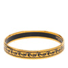 Hermès Narrow Anchor Enamel Bangle 62 Secondhand