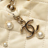 Chanel Mini Quilted Lambskin About Pearls Drawstring Bucket Bag Secondhand