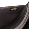 Chanel Quilted Iridescent Lambskin Tartan Button Wallet On Chain Secondhand