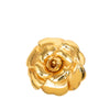 Secondhand Chanel Gold Plated Camellia Brooch