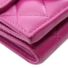 Chanel CC Quilted Caviar Flap Wallet Secondhand