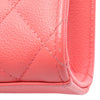 Chanel CC Quilted Caviar Phone Holder with Chain Secondhand