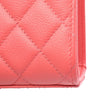 Chanel CC Quilted Caviar Phone Holder with Chain Secondhand