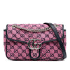 Secondhand Gucci Medium GG Marmont Matelasse Diagonal GG Canvas Shoulder Bag
