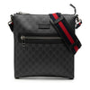 Gucci Medium GG Supreme Web Messenger Bag Secondhand