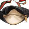 Gucci Small Grained Calfskin Web Logo Belt Bag Secondhand