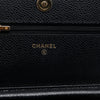 Chanel CC Quilted Caviar Wallet on Chain Secondhand