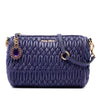Miu Miu Matelasse Nappa Crystal Charm Shoulder Bag Secondhand