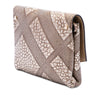 Burberry Embossed Grain Check Leather Langley Crossbody Secondhand