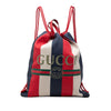 Gucci Canvas Sylvie Baiadera Web Drawstring Backpack Secondhand