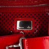 Fendi Perforated Patent Etniko Du Jour Handbag Secondhand