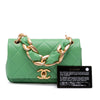 Chanel Small Quilted Lambskin Chain Is More Flap Secondhand