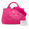 Prada Small Canvas Canapa Logo Satchel Secondhand