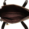 Burberry Haymarket Check Canvas Handbag Secondhand