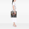 Gucci GG Supreme Butterfly and Flower Embroidery Convertible Soft Tote Secondhand