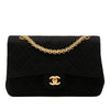 Chanel Medium Classic Jersey Bijoux Chain Double Flap Secondhand
