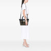 Prada Bicolor Glace Calf Sound Lock Satchel Secondhand