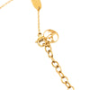 Louis Vuitton Gold Plated Nanogram Pendant Necklace Secondhand