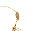 Louis Vuitton Gold Plated Nanogram Pendant Necklace Secondhand