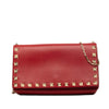 Valentino Leather Rockstud Chain Flap Crossbody Secondhand