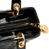 Dior Medium Patent Cannage Lady Dior Secondhand