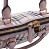 Burberry Small Haymarket Check Coated Canvas Orchard Bowling Bag Secondhand